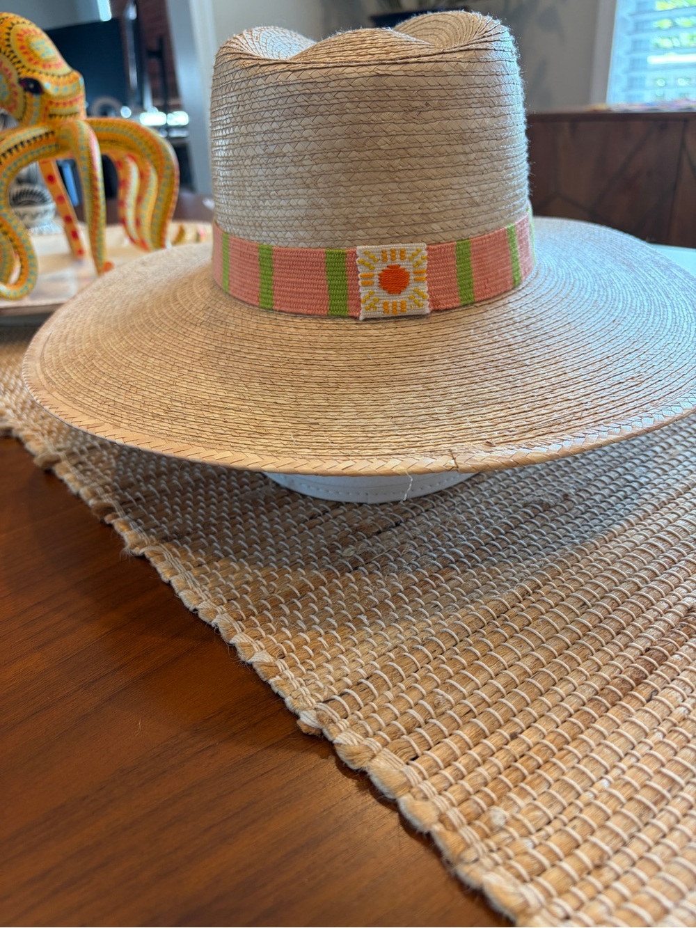 Sunshine Tienda Joselyn Palm Hat and 3 additional hats (Hat Bundle!) - Picture 2 of 16